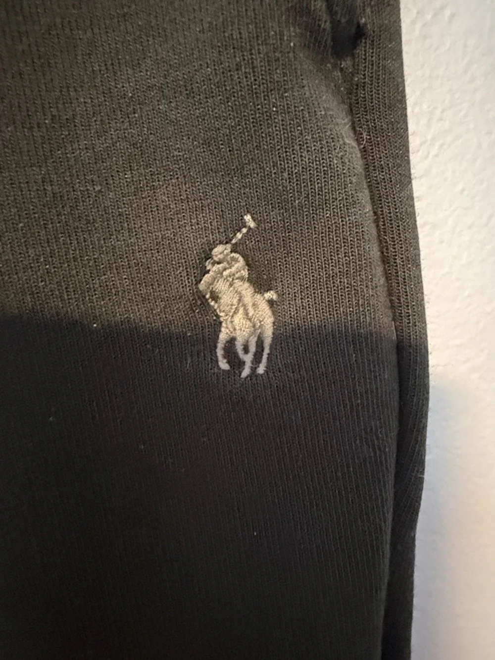 Polo Ralph Lauren Double Knit Jogger Pants black Youth Large 14–16 Athletic